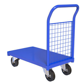 Platform trolley Warehouse trolley with push handle 120x60