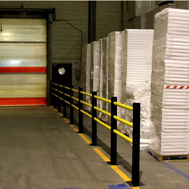 Traffic barrier SAFETY FENCE 3 beams d-flexx Delta