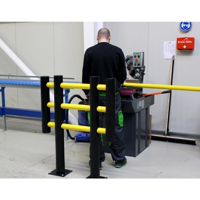 Traffic barrier MACHINE PROTECTIVE FENCE d-flexx FOXTROT Traffic barrier MACHINE PROTECTIVE FENCE d-flexx FOXTROT