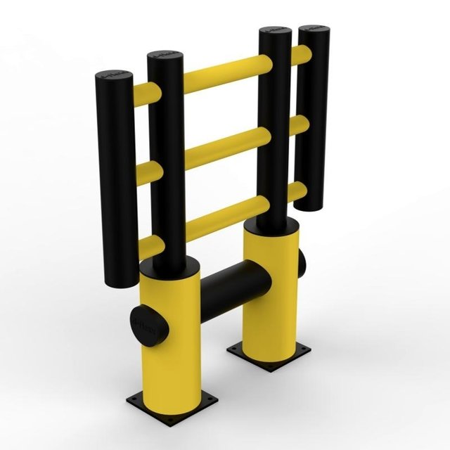 Traffic barrier MACHINE PROTECTIVE FENCE d-flexx KILO Traffic barrier MACHINE PROTECTIVE FENCE d-flexx KILO