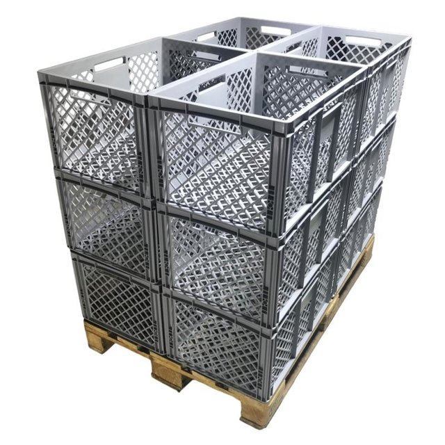 Eurobox Perforated 60x40x32 cm Plastic container Eurobox Perforated 60x40x32 cm Plastic container