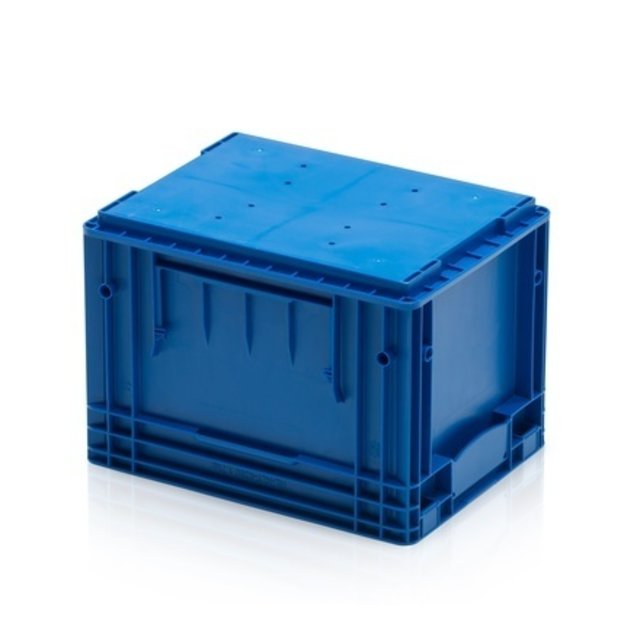 RL-KLT container 60x40x28 cm Eurobox with drainage holes