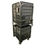 SalesBridges Nestable Roll Container with 4 sides with Eurocrates Euroboxes