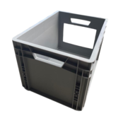 Eurobox Universal 40x30x27 cm with grab opening open handle Euro container Eurobox Universal 40x30x27 cm with grab opening open handle Euro container