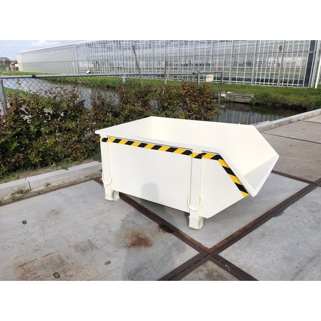 Kontener budowlany Kontener na odpady 1000L 1500 kg Niebieski