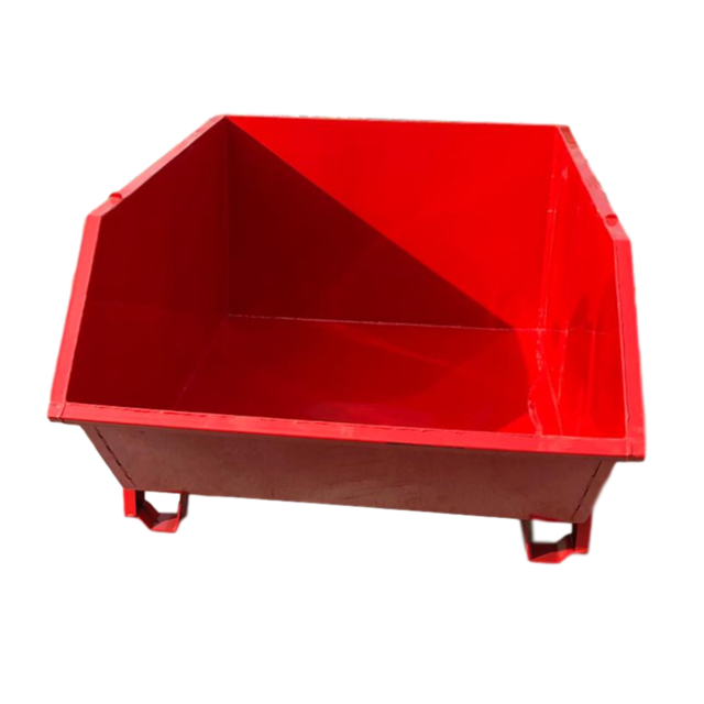Construction container Red Debris Container Waste container for Construction 1000L 1500 kg Construction container Red Debris Container Waste container for Construction 1000L 1500 kg