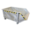 SalesBridges Construction container Glavanized  Construction container Hot Dip Galvanized Debris Container Waste container for Construction 1000L 1500 kg - CopyDebris Container Waste container for Construction 1000L 1500 kg