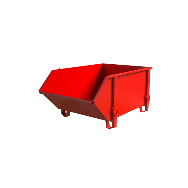 Kontener budowlany ocynkowany ogniowo Kontener na gruz Kontener na odpady budowlane 1000L 1500 kg Kontener budowlany ocynkowany ogniowo Kontener na gruz Kontener na odpady budowlane 1000L 1500 kg