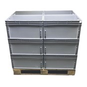 Eurobox Universal 60x40x32 cm open handle Euro container