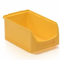 Kuweta magazynowa plastikowa C PP 35x21,3x15cm Żółta