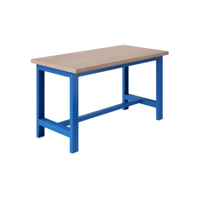 Ergonomic worktable SI-model Industrial blue 1500Kg Heavy Duty