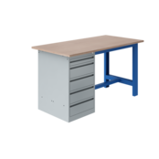 Ergonomiczny stół roboczy 1500 kg SI model Błękitny