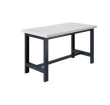 Ergonomic worktable SI-model gray anthracite 1500 kg heavy duty