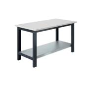 Ergonomic worktable SI-model gray anthracite 1500 kg heavy duty