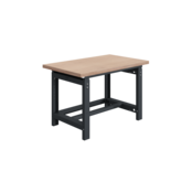 Mechanically height-adjustable worktable SI-model gray anthracite 1000 kg heavy duty