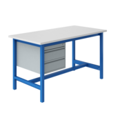 Ergonomiczny stół roboczy PTH 500 kg model Błękitny