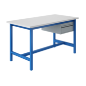 Ergonomiczny stół roboczy PTH 500 kg model Błękitny