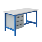 Ergonomiczny stół roboczy PTH 500 kg model Błękitny