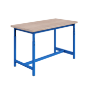 Ergonomic worktable PTH-model adjustable in height 300 kg Blue Ergonomic worktable PTH-model adjustable in height 300 kg Blue