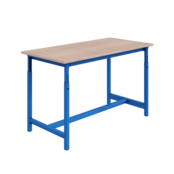 Ergonomic worktable PTH-model adjustable in height 300 kg Blue Ergonomic worktable PTH-model adjustable in height 300 kg Blue