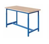 Ergonomic worktable PTH-model adjustable in height 300 kg Blue Ergonomic worktable PTH-model adjustable in height 300 kg Blue