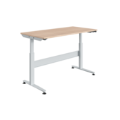 Ergonomic worktable Electrically adjustable REGULOG-model 140 kg Light gray Ergonomic worktable Electrically adjustable REGULOG-model 140 kg Light gray