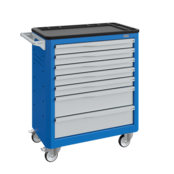 Workshop Trolley SERVILOG with drawers Industrial blue Workshop Trolley SERVILOG with drawers Industrial blue