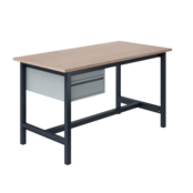 Ergonomiczny stół roboczy przemysłowy PTH 500 kg model Szary Antracyt