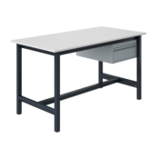 Ergonomiczny stół roboczy przemysłowy PTH 500 kg model Szary Antracyt