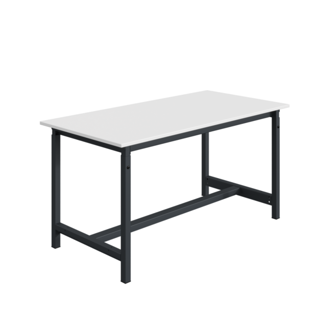Ergonomic worktable PTH-model adjustable in height 300 kg Anthracite