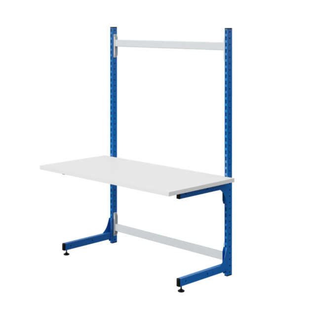 Ergonomic worktable ECOLOG model 150 kg Grey Anthracite