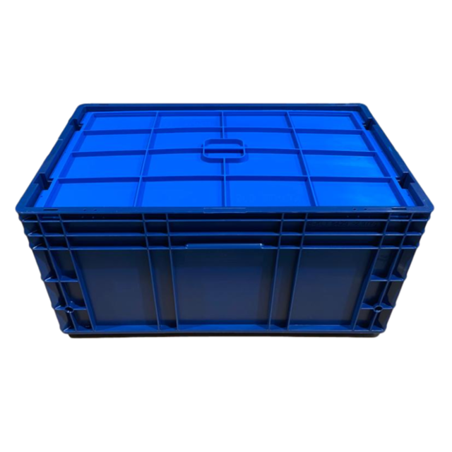Pokrywa do skrzynki plastikowej EURO niebieska KLT R-KLT RL-KLT 60x40x2 cm Eurobox