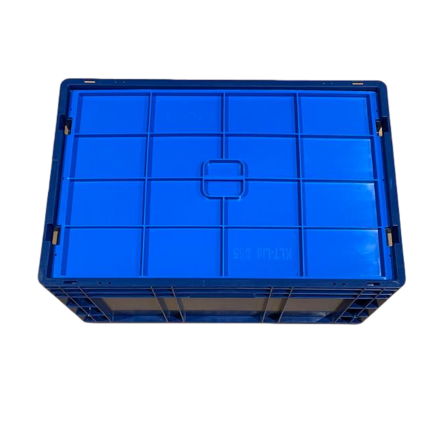 Pokrywa do skrzynki plastikowej EURO niebieska KLT R-KLT RL-KLT 60x40x2 cm Eurobox