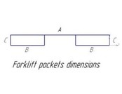 Metal container for rotating forks and crane 1000L 1000Kg VTR-model Metal container for rotating forks and crane 1000L 1000Kg VTR-model