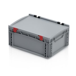 Skrzynka Plastikowa EURO 40x30x18.5 cm z pokrywą Eurobox