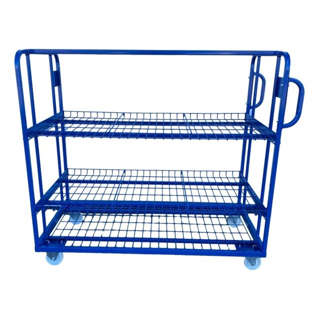 Mesh Trolley  Order Picking Mesh Shelf Trolley Rollcontainer for europbox e-commerce Mesh Trolley  Order Picking Mesh Shelf Trolley Rollcontainer for europbox e-commerce