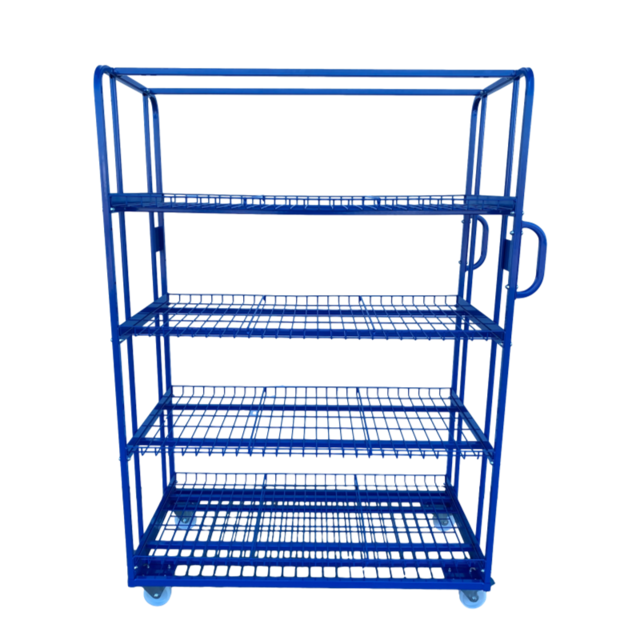 Order Picking Rollcontainer 130x65x190cm e-commerce container trolley
