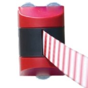 Magnetic retractable barrier  4.6m Yellow/black