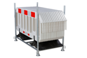 Barrier Fences plastic 2000 x 1000 mm White with reflector Barrier Fences plastic 2000 x 1000 mm White with reflector