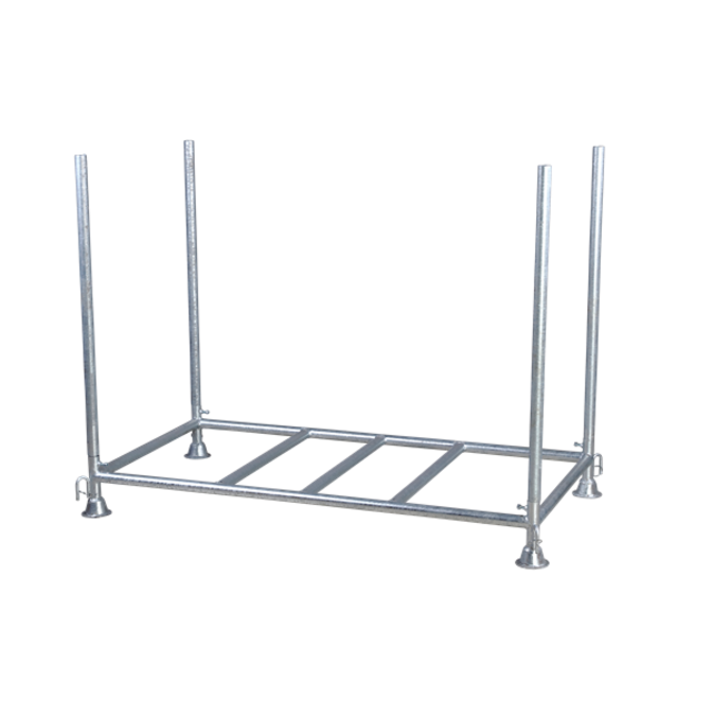 Barrier Fences 2000 x 1000 mm White - 15 pcs + transportation rack