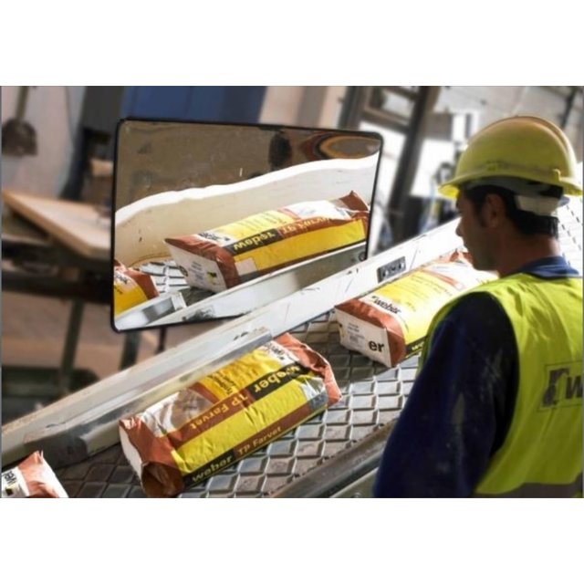 Check mirror for professional use on production line