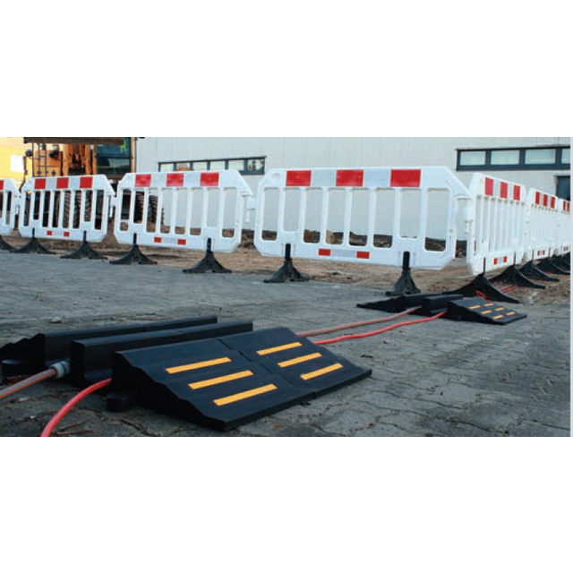 Cable bridge Rubber Up to 40 Tons, Hose Cable protection 75mm Ø