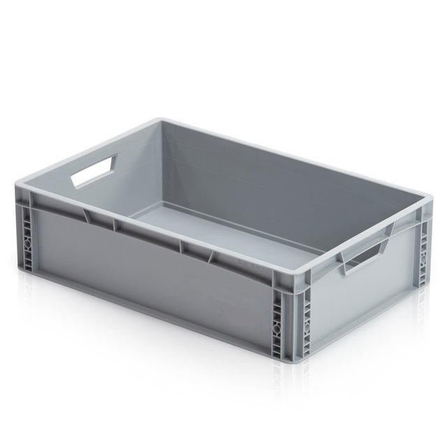 Eurobox Universal 60x40x17 cm open handle plastic crate Eurobox Universal 60x40x17 cm open handle plastic crate
