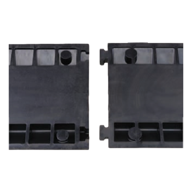 Próg kablowy Ochraniacze na progi i kable Mostek 2 kanałowy Ø 30 mm ochrona kabla