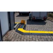Próg kablowy Ochraniacze na progi i kable Mostek 3 kanałowy Ø 50 mm ochrona kabla kąt 45° Próg kablowy Ochraniacze na progi i kable Mostek 3 kanałowy Ø 50 mm ochrona kabla kąt 45°