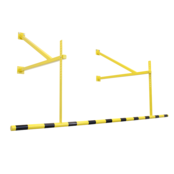 Height Restrictor safety and marking for parking yellow/black 2400mm