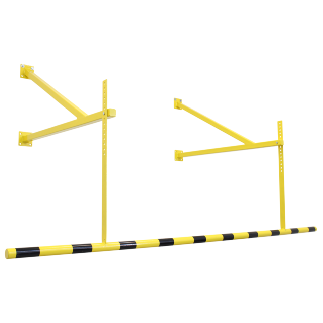 Height Restrictor safety and marking for parking yellow/black 2400mm