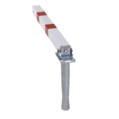 Foldable Parking Post with lock & 3 keys