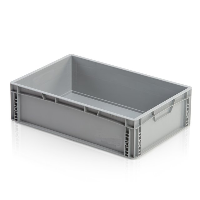 Skrzynka Plastikowa EURO 60x40x17 cm z zamknięte uchwyty Eurobox Skrzynka Plastikowa EURO 60x40x17 cm z zamknięte uchwyty Eurobox