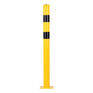 Impact protection steel bollard ø 89mm (H) 1200 mm